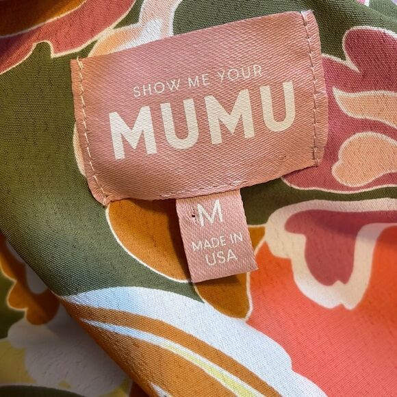 Show Me Your Mumu Wild Dreams Mini Dress Retro M - Picture 6 of 9
